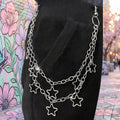 Cadena para Pantalón Multicapa con Estrellas