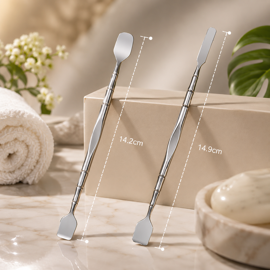 Removedor de espinillas de doble punta (Limpiador de poros faciales y exfoliante)
