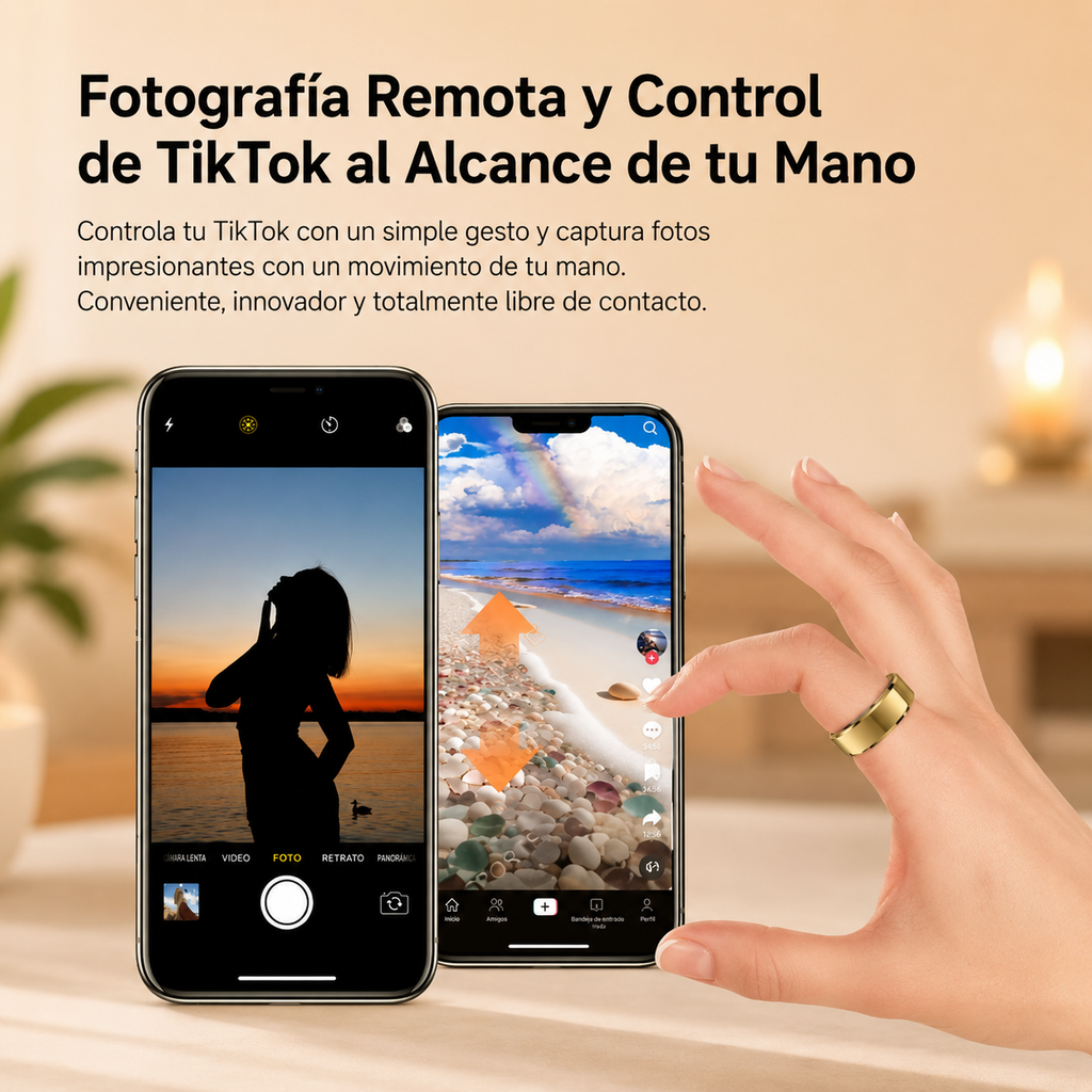 Anillo Inteligente de Salud: Monitoreo Clínico de Presión y Ritmo Cardíaco 24/7