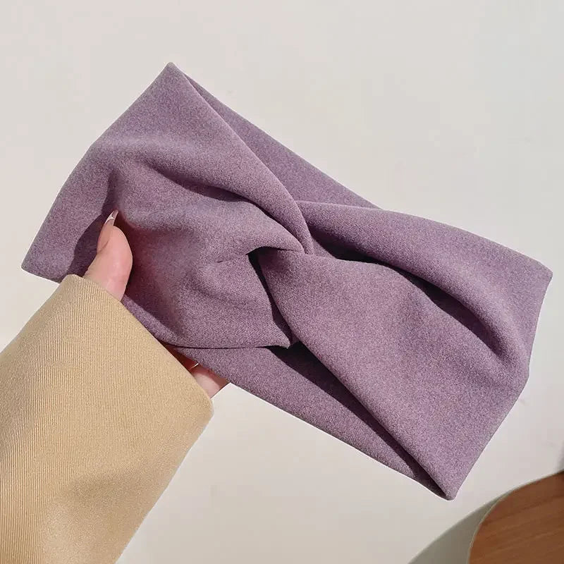 Pack de Diademas Tipo Turbante Premium – Diseño Cruzado, Suaves y Elásticas