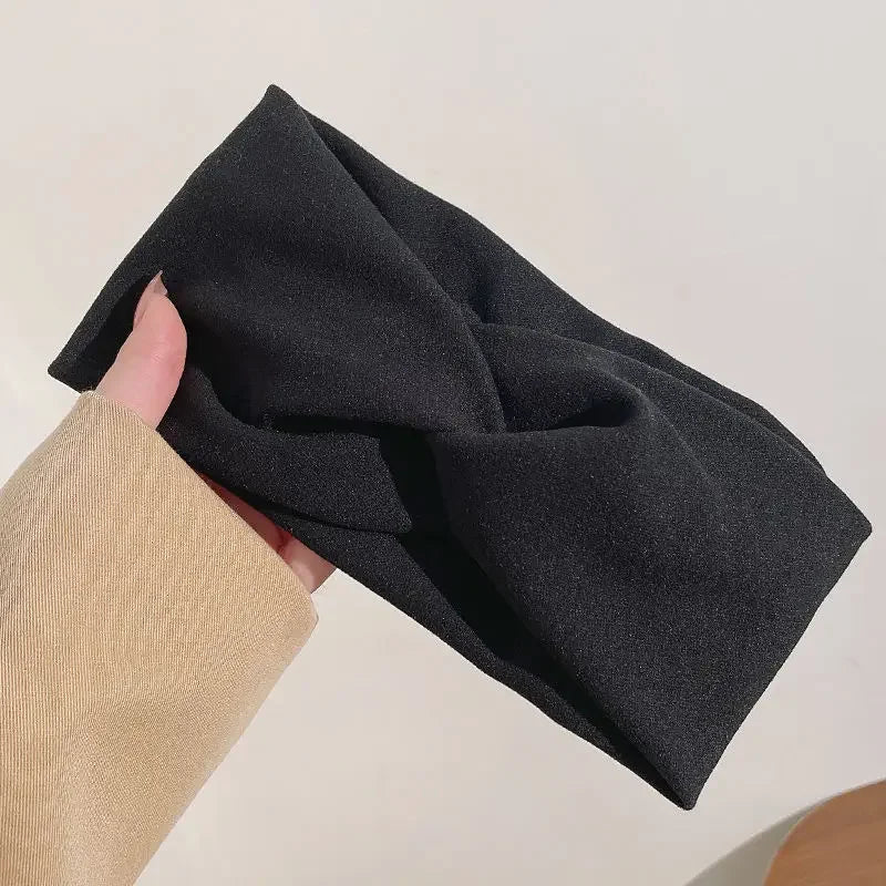 Pack de Diademas Tipo Turbante Premium – Diseño Cruzado, Suaves y Elásticas